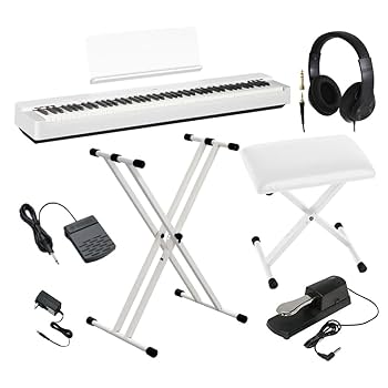 Amazon | YAMAHA P-225 WH 電子ピアノ Xスタンド・Xイス
